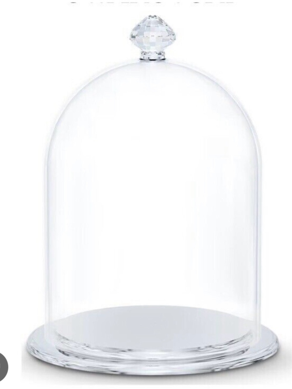 Swarovski Crystall Bell Jar Display (BNIB)
